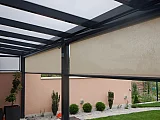 Stínění pro hliníkové pergoly a zimní zahrady