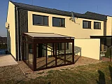 Stínění pro hliníkové pergoly a zimní zahrady