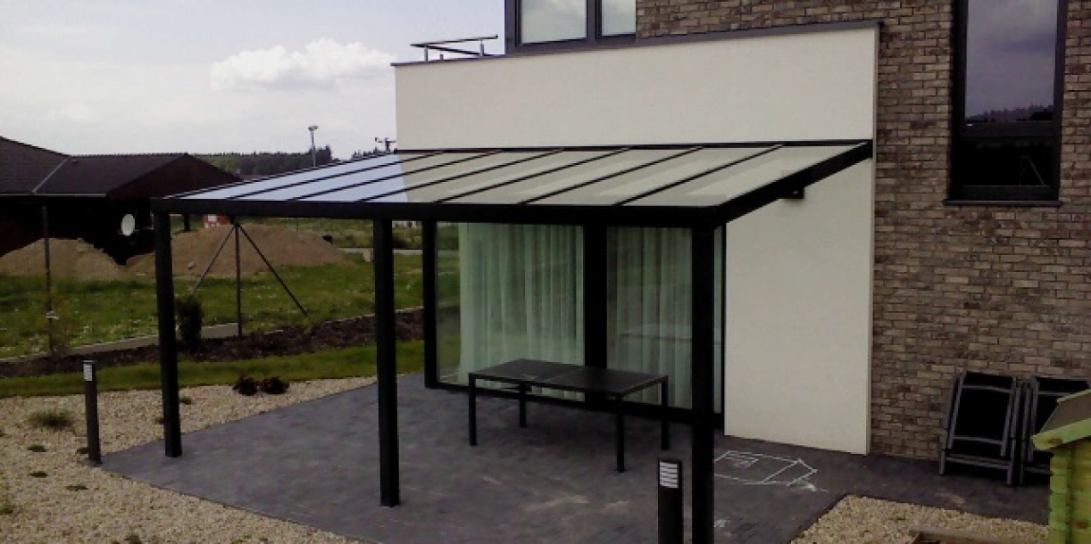 Terasu lze obývat i v zimních měsících 