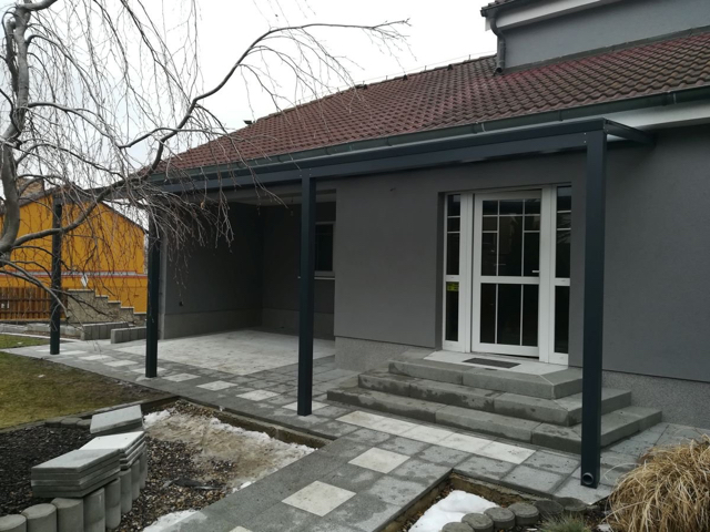 hliníkové zastřešení terasy