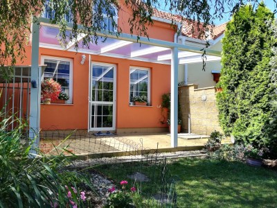 Zastřešení terasy bílá RAL 9010 700 x 200 cm provedení ECO